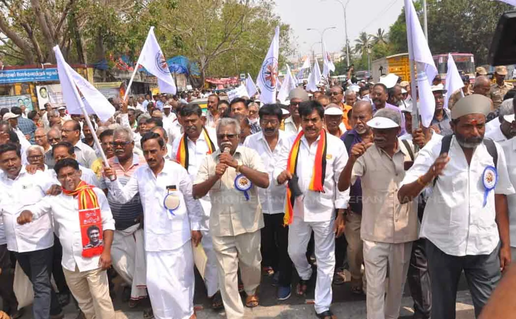 government transport retirement rally participated seeman