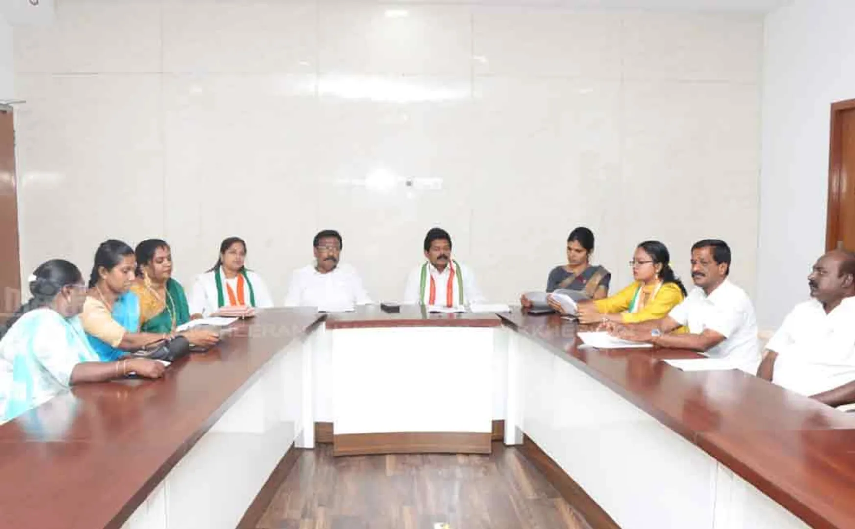 chennai corporation congress councilor meeting in sathyamoorthy bhavan 