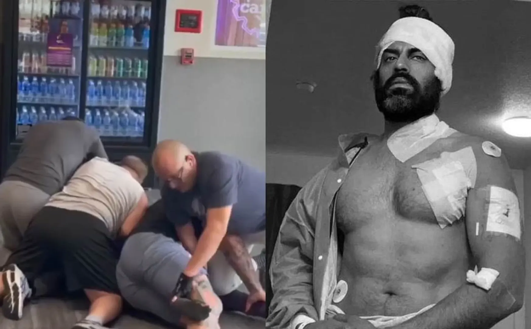 actor Aman Dhaliwal incident in US gym