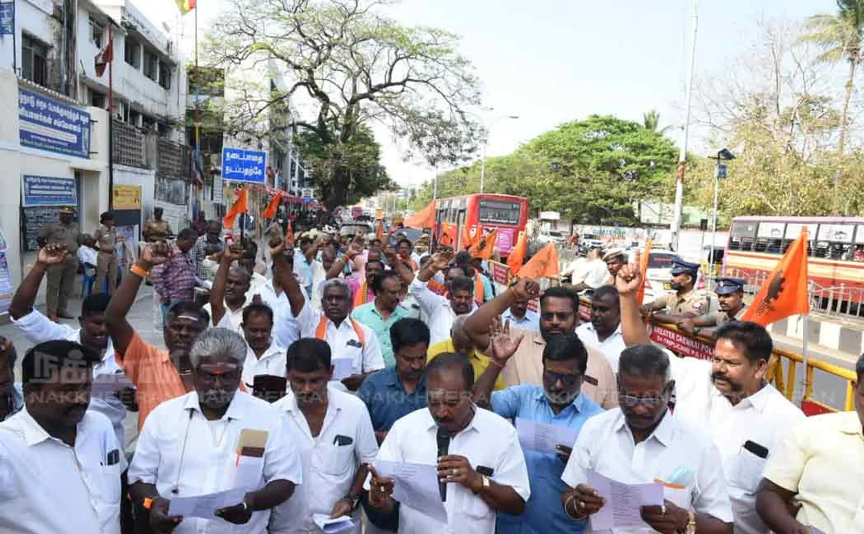  bjp sub wing support for transport workers request 