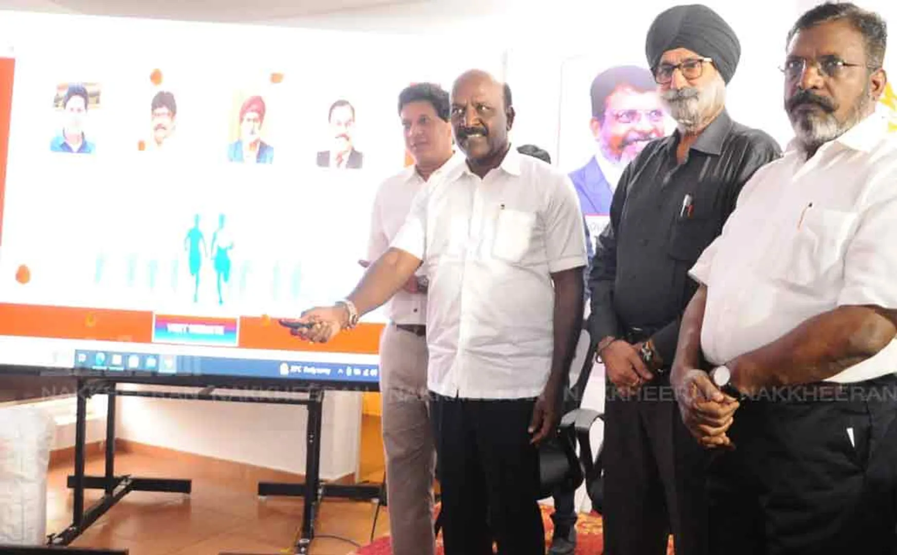 vck chief thol thirumavalavan marathon logo launched functuon 