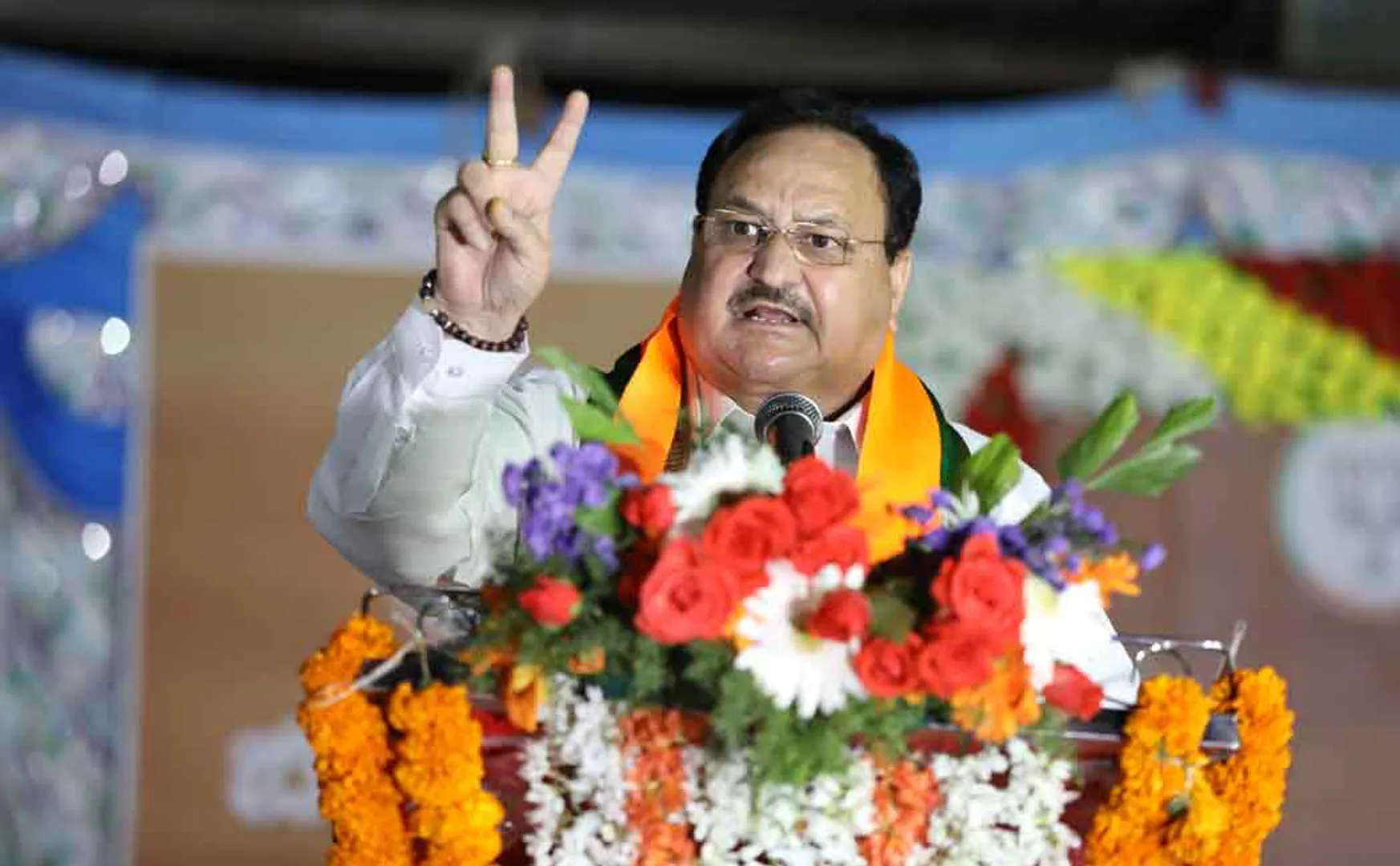 bjp national president jp nadda press statement