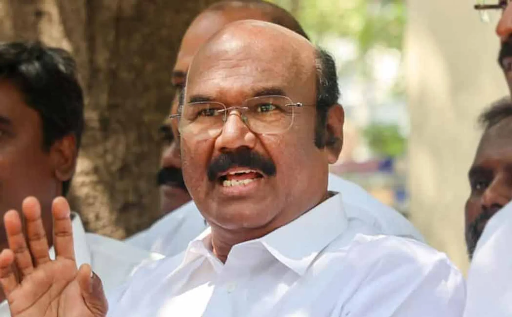 Jeyakumar addressed press in chennai 