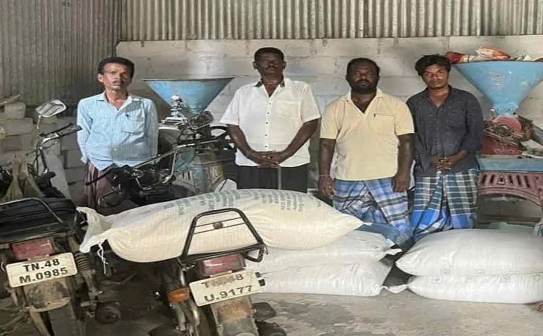  trichy number one tollgate area ration rice incident 