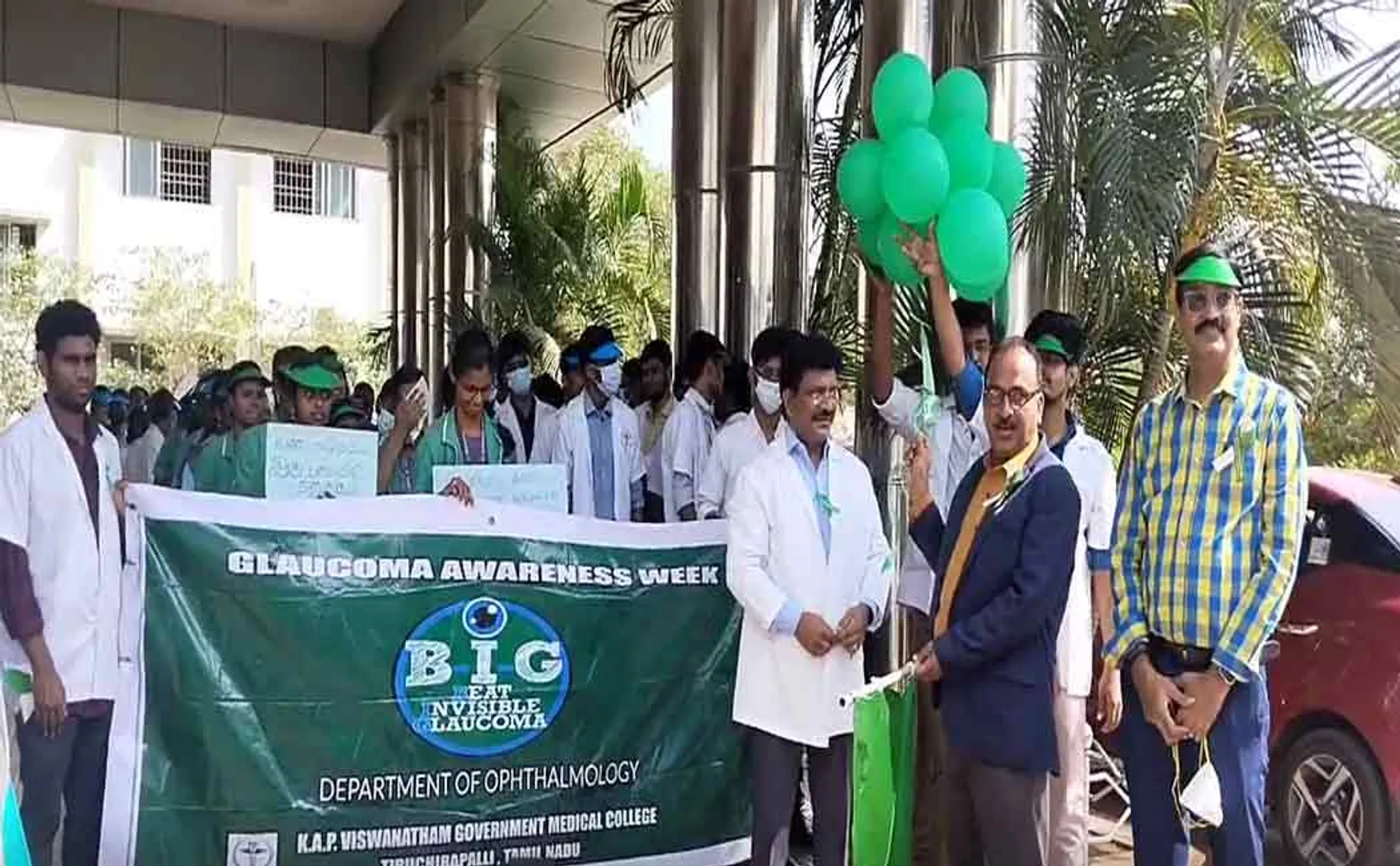 glaucoma awareness week celebrated in trichy medical college hospital 