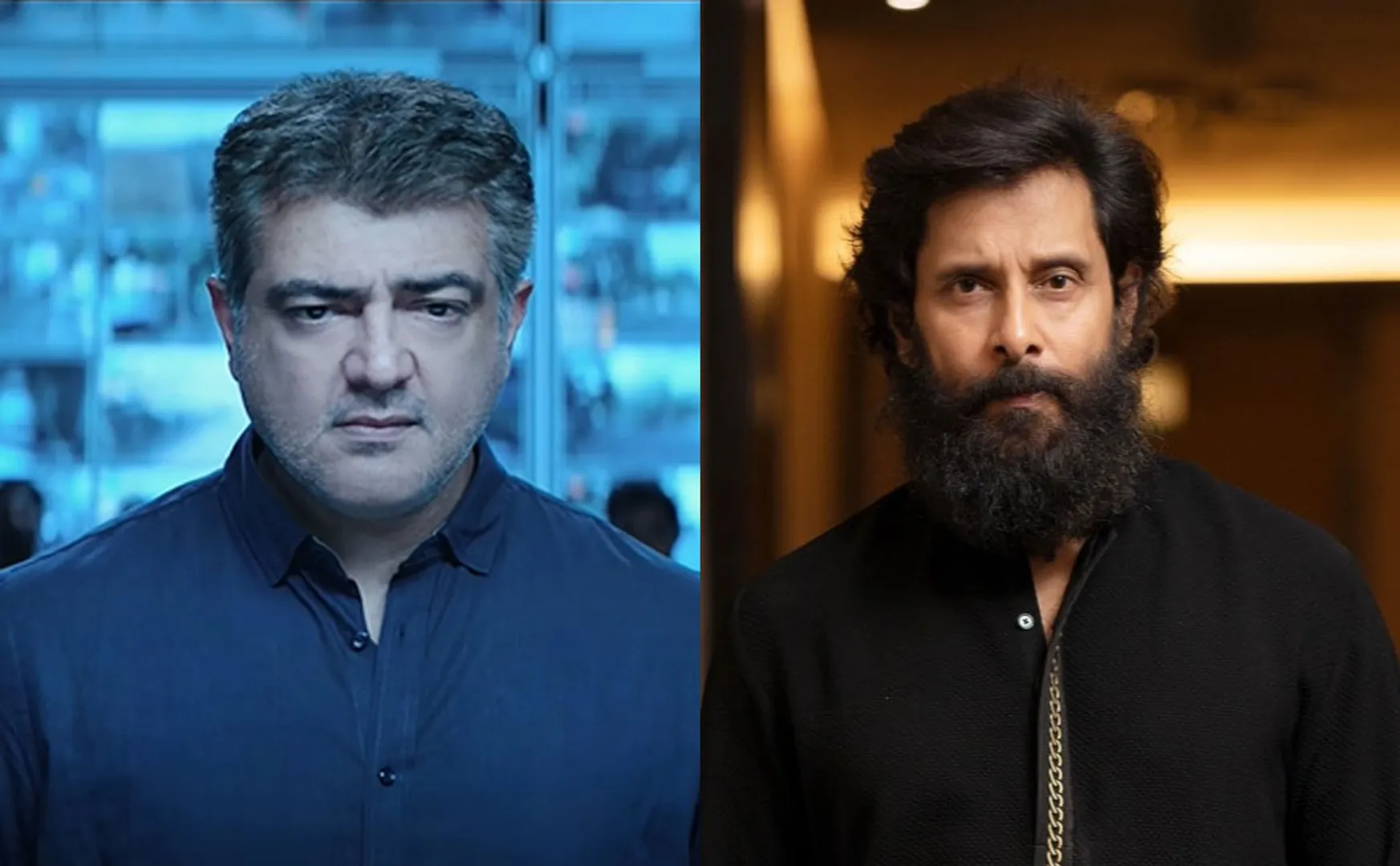 vikram condolence message to ajith father passed away 