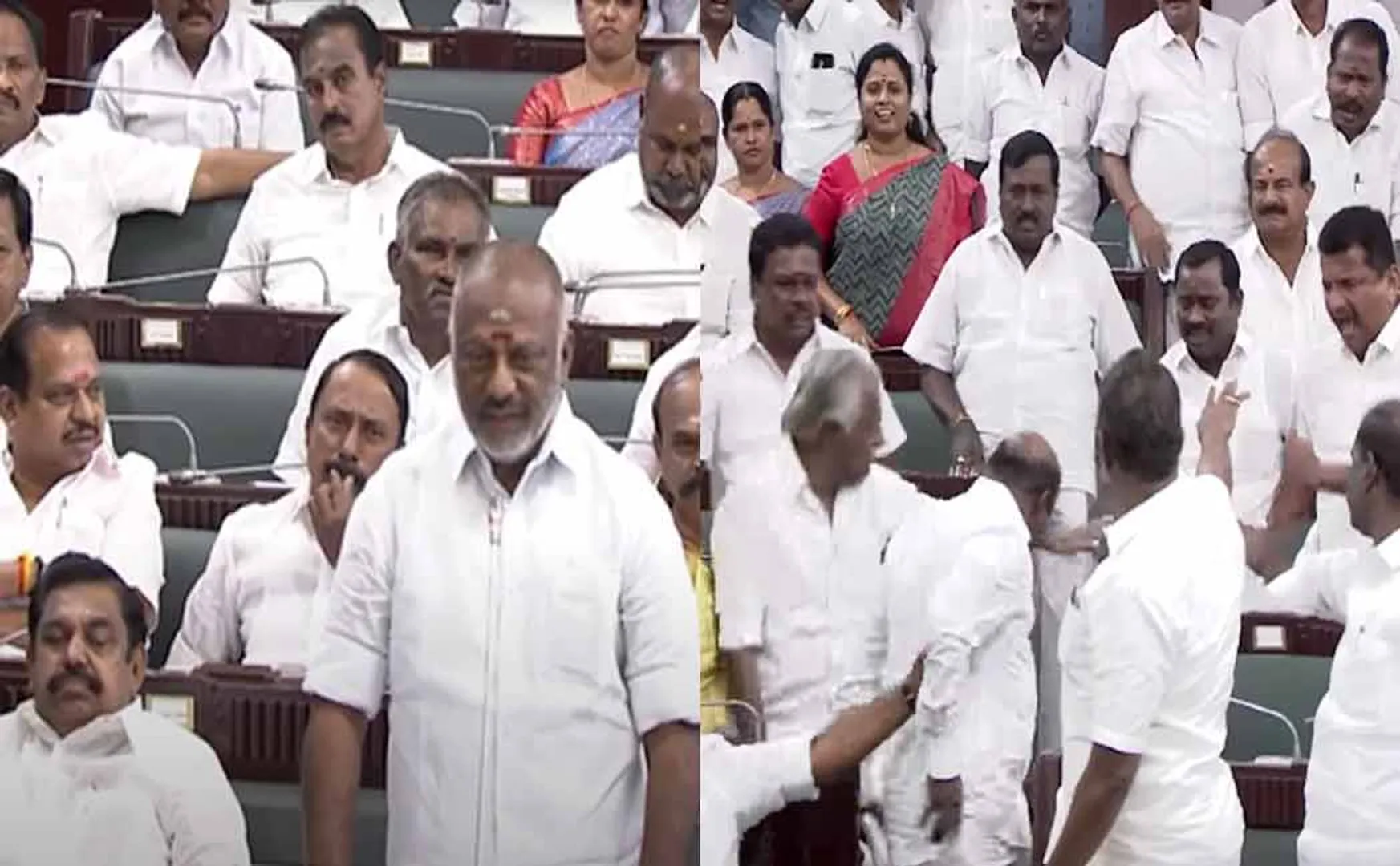 Govindasamy vs Manoj Pandian; Legislative Assembly conflict and argument!