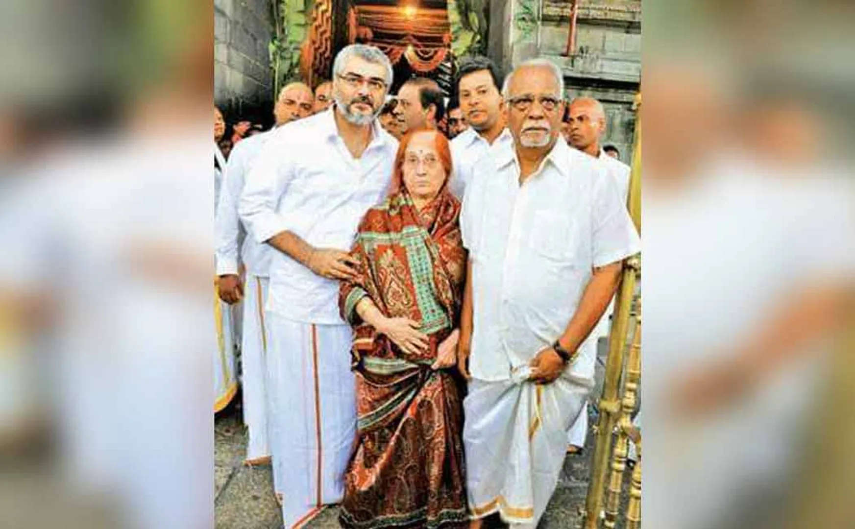 Actor Ajith's father passed away
