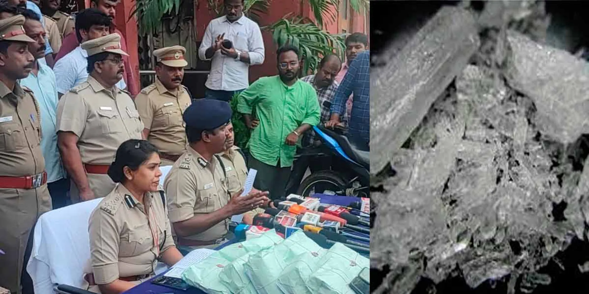  9 kg of 'Metha Betamine' caught in Chennai-Police shocked