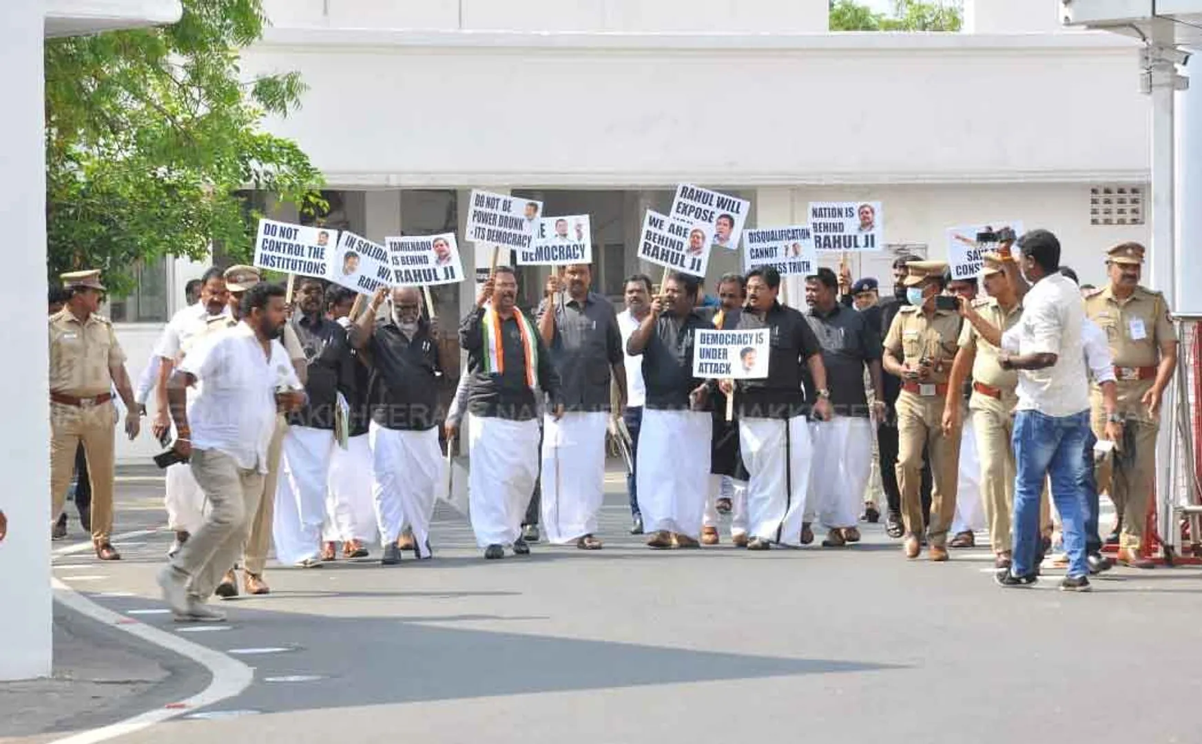 Congress MLAs in Black Shirts 