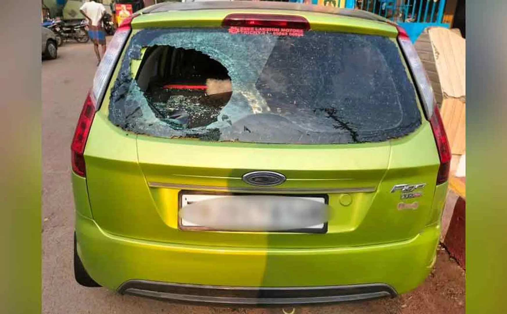 trichy malaikottai car incident police case filed 