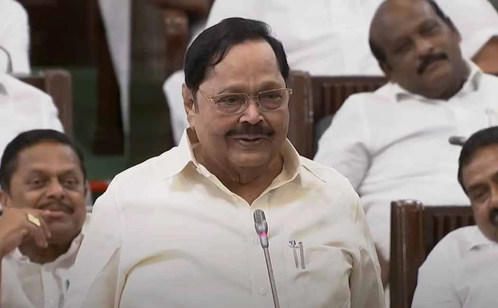 Minister Duraimurugan's emotional speech in assembly  