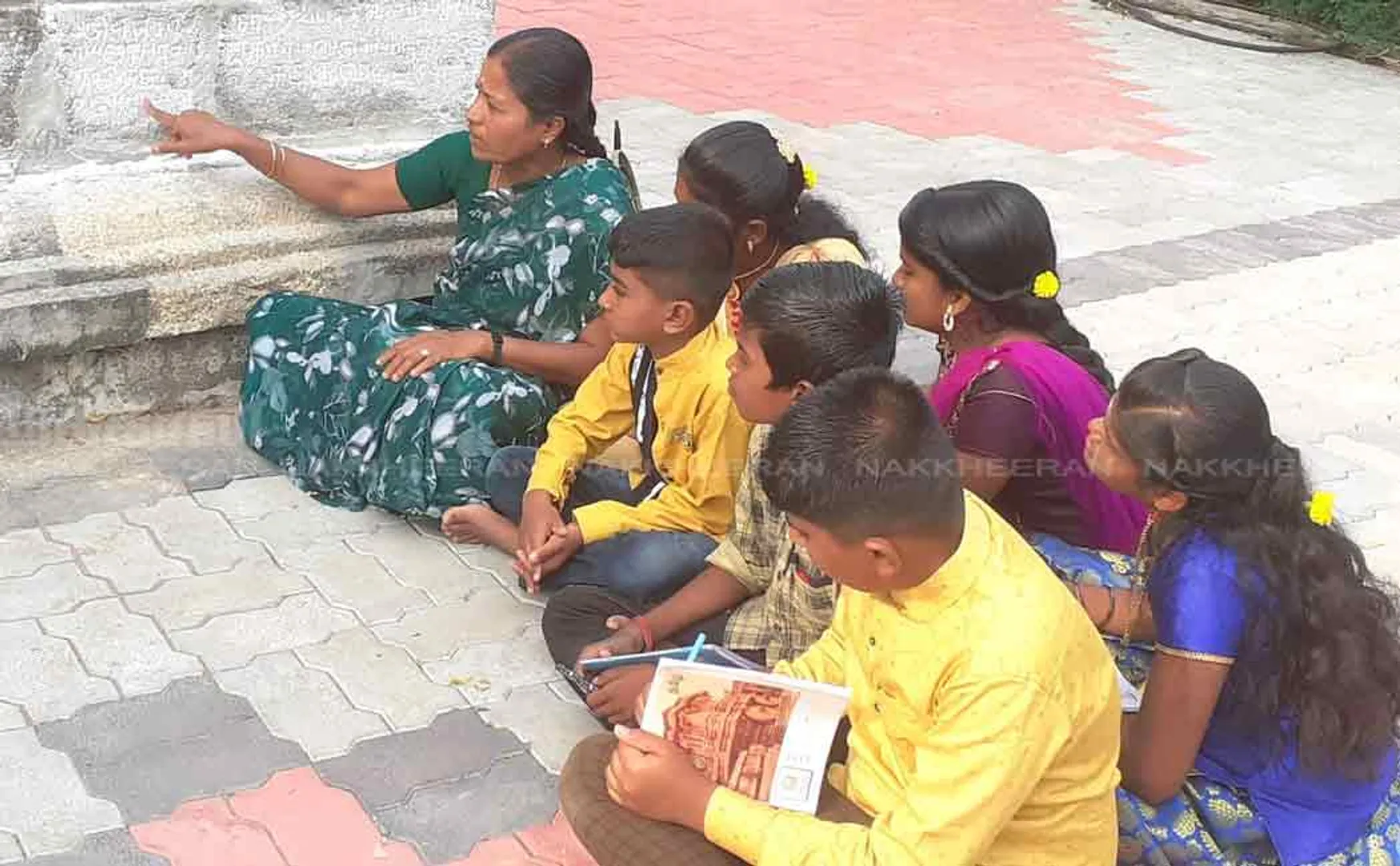pandyas kingdom inscription read by government school students