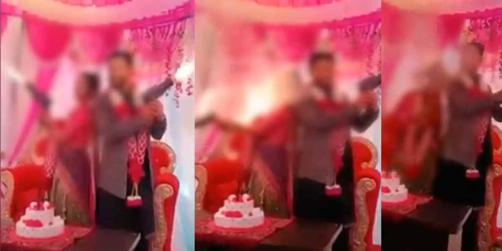  A photoshoot that blackened the bride's face; Verbal game