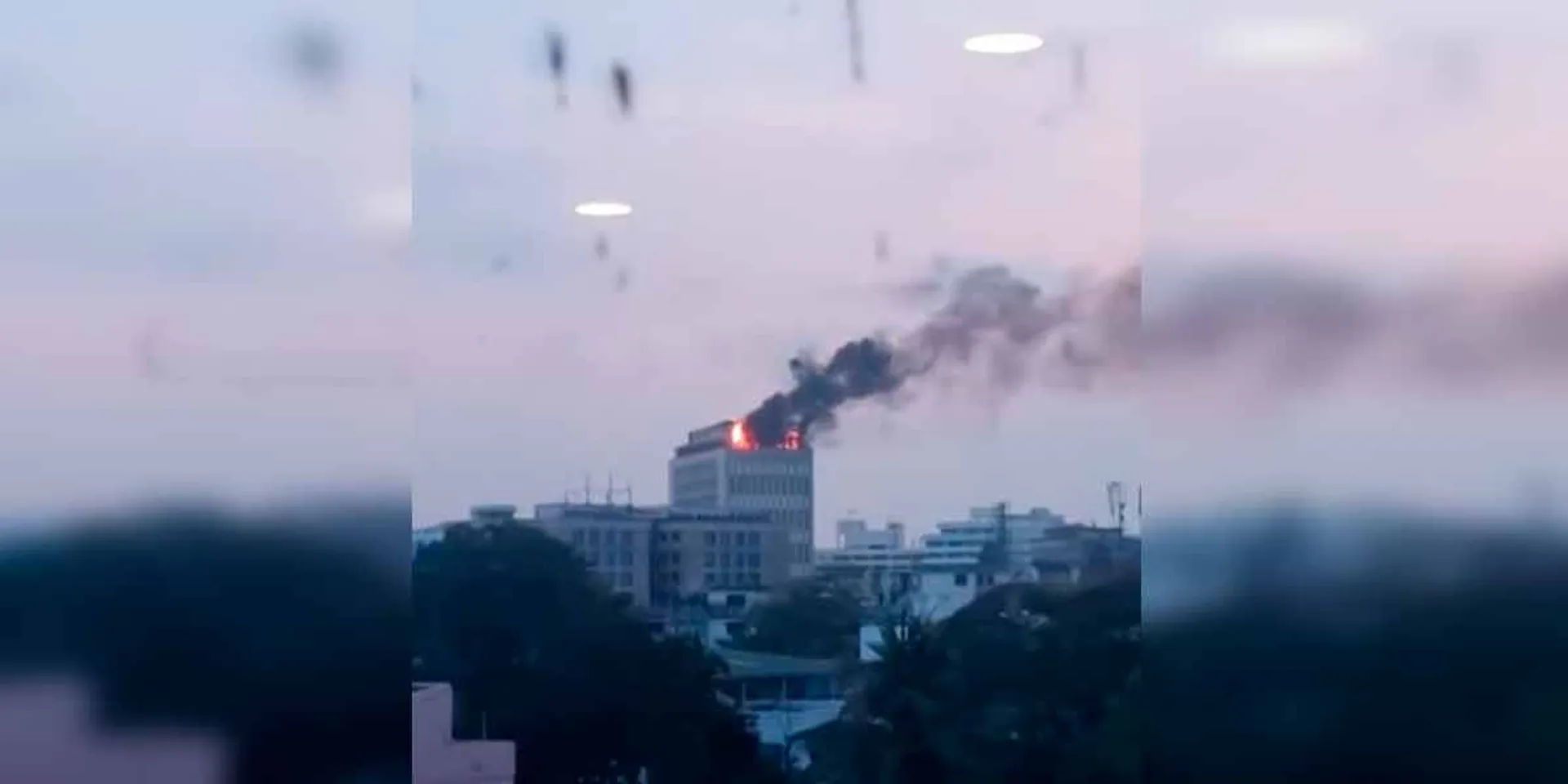 Fire incident in Chennai LIC building