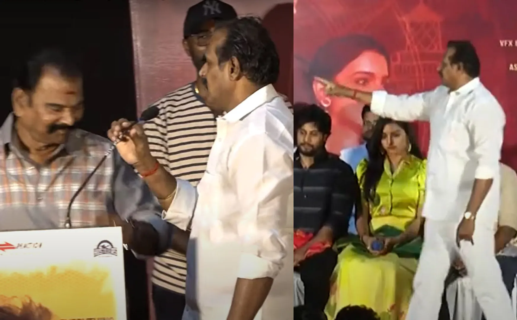 The person who had an argument with Bailwan Ranganathan in racer press meet 