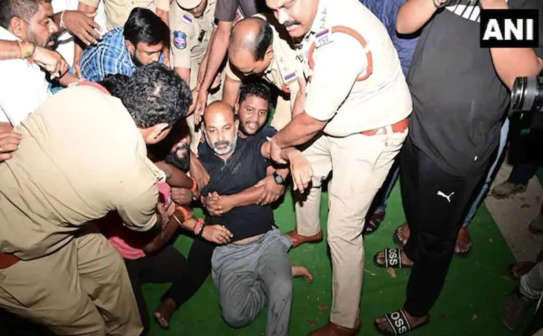 BJP leader arrested in Telangana; There was a stir because it was carried away like a bomb