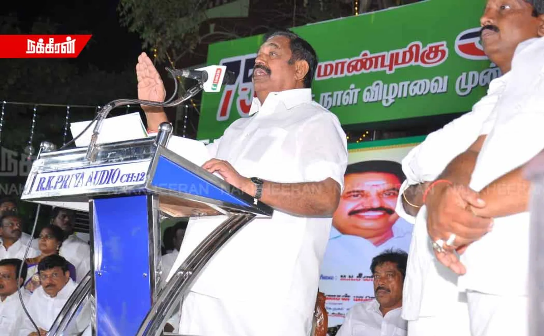 "It's happening because of the complacency of the charity sector" - Edappadi Palaniswami raves