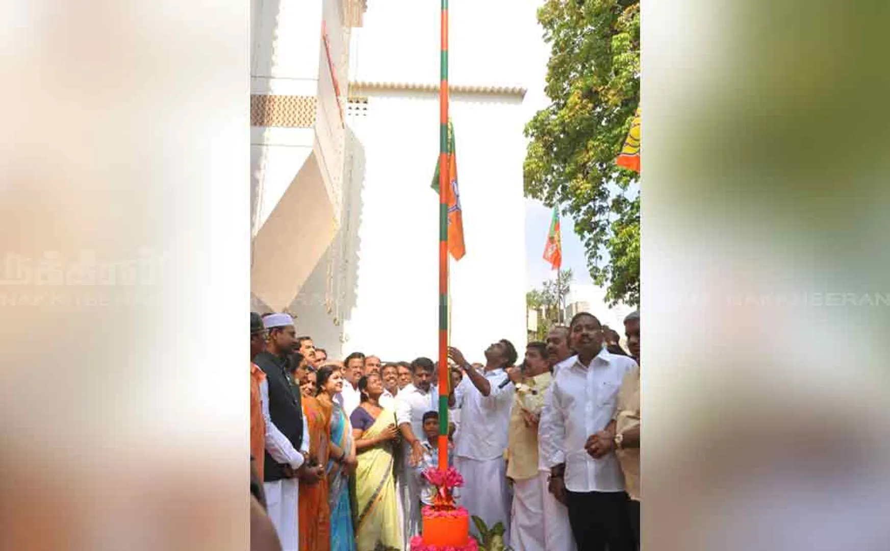 bjp forty fourth foundation day campaign jatta and annamalai 