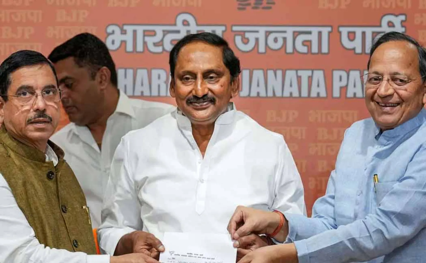 Former Chief Minister of Andhra Pradesh joined BJP after quitting Congress