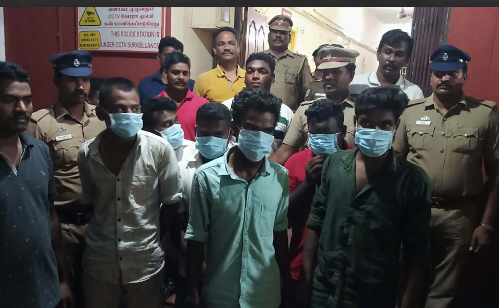 7 people arrested for assaulting  state president of ration  Shop Employees Union