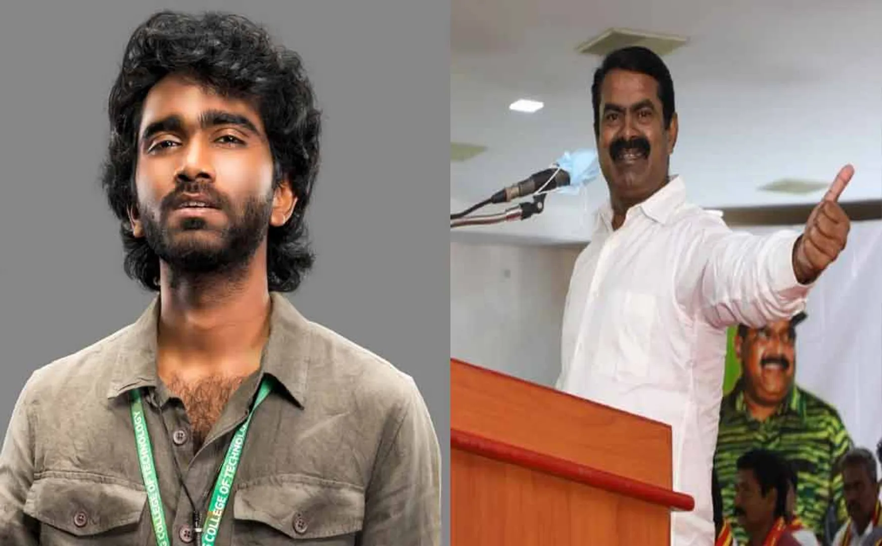 "Brother Pradeep... had done a great job"- Seeman praised on stage