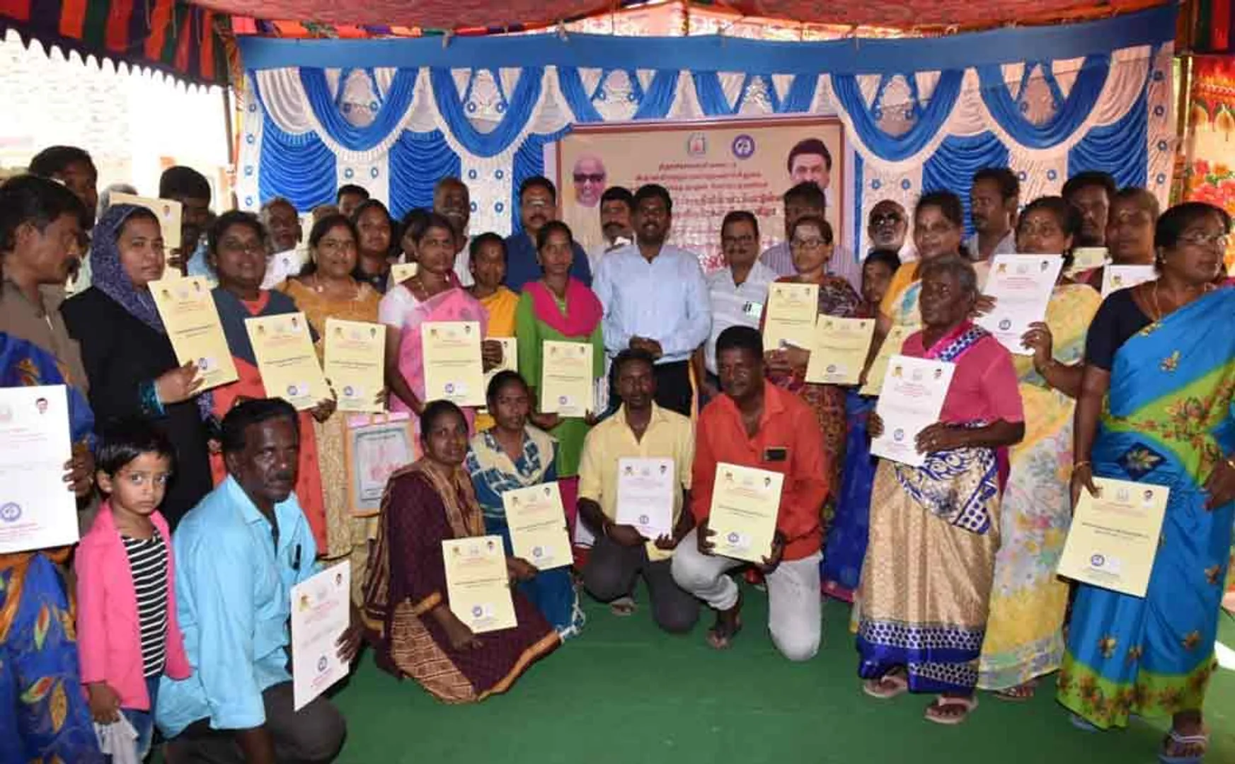tamilnadu housing board opening and order issuing function trichy 