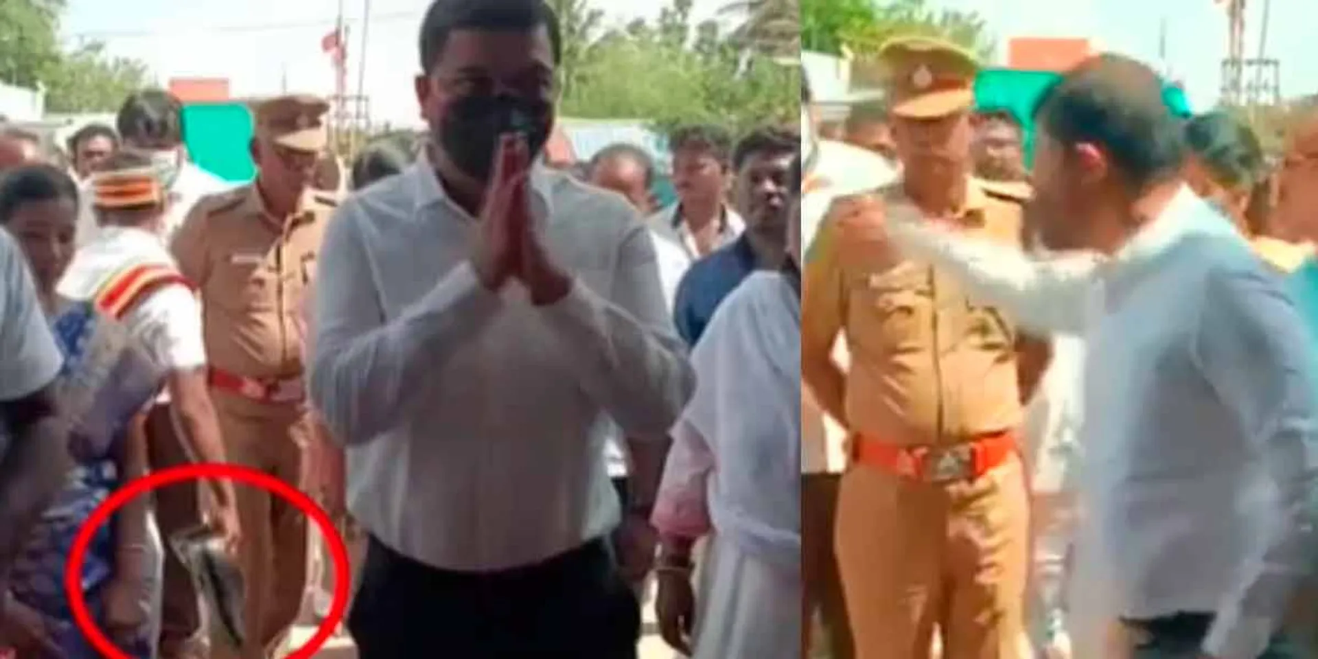  The district collector asked to take the shoes; Strengthening continents