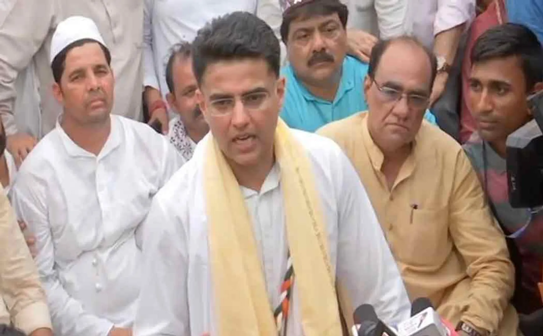 rajasthan former deputy cm sachin pilot against for ruling congress party incident 