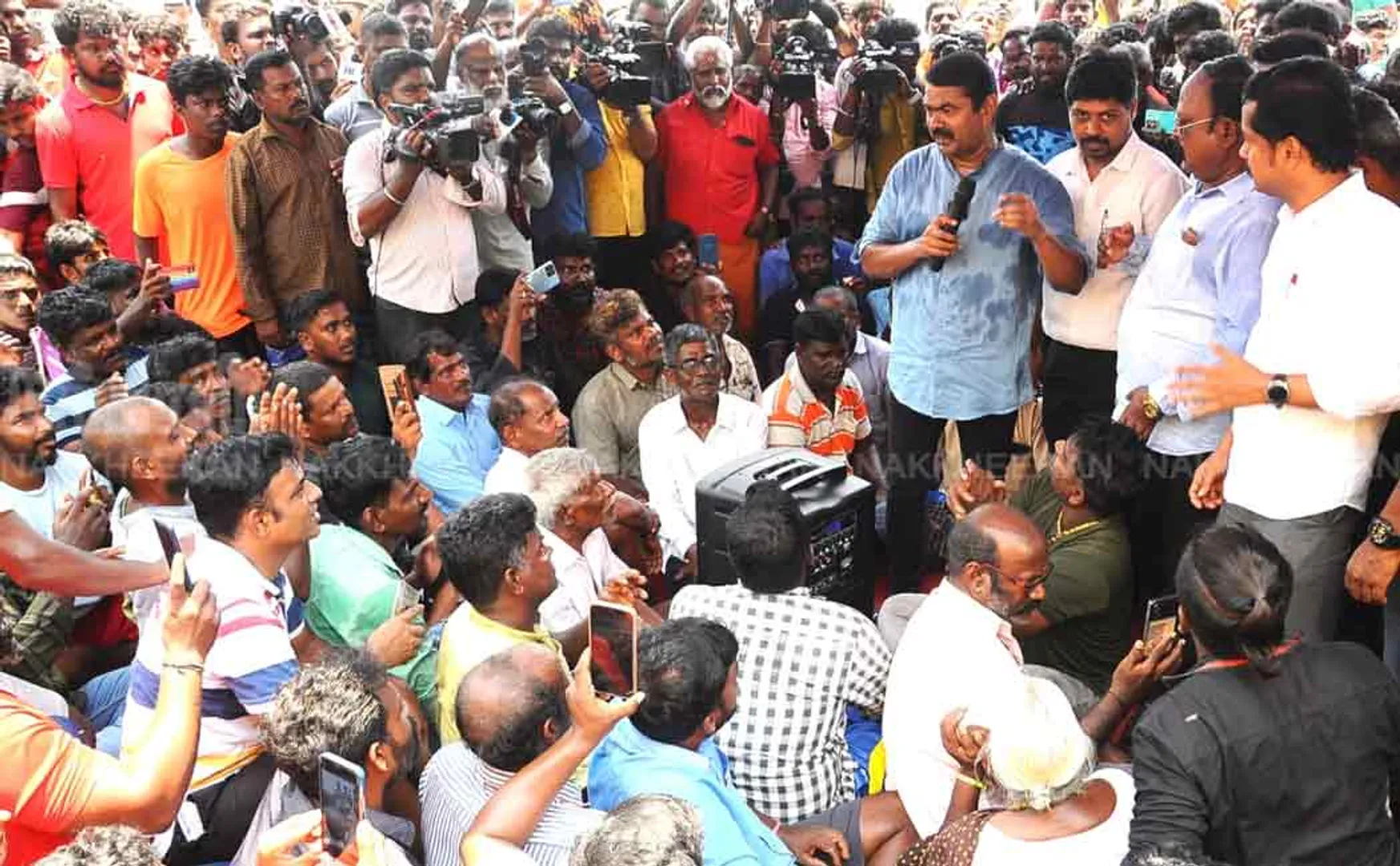 seeman gives support marine fishers due land encroachment incident