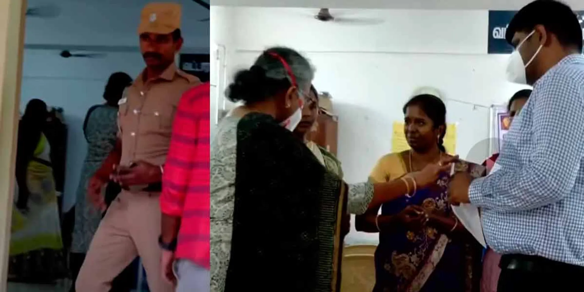 Amuda IAS inspection in Ambasamudram Police Station
