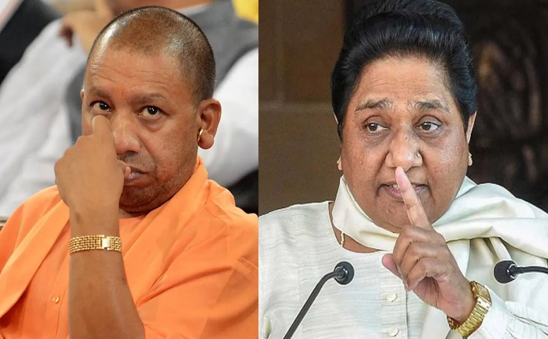 mayawati comments about uttar pradesh and yogi adityanath