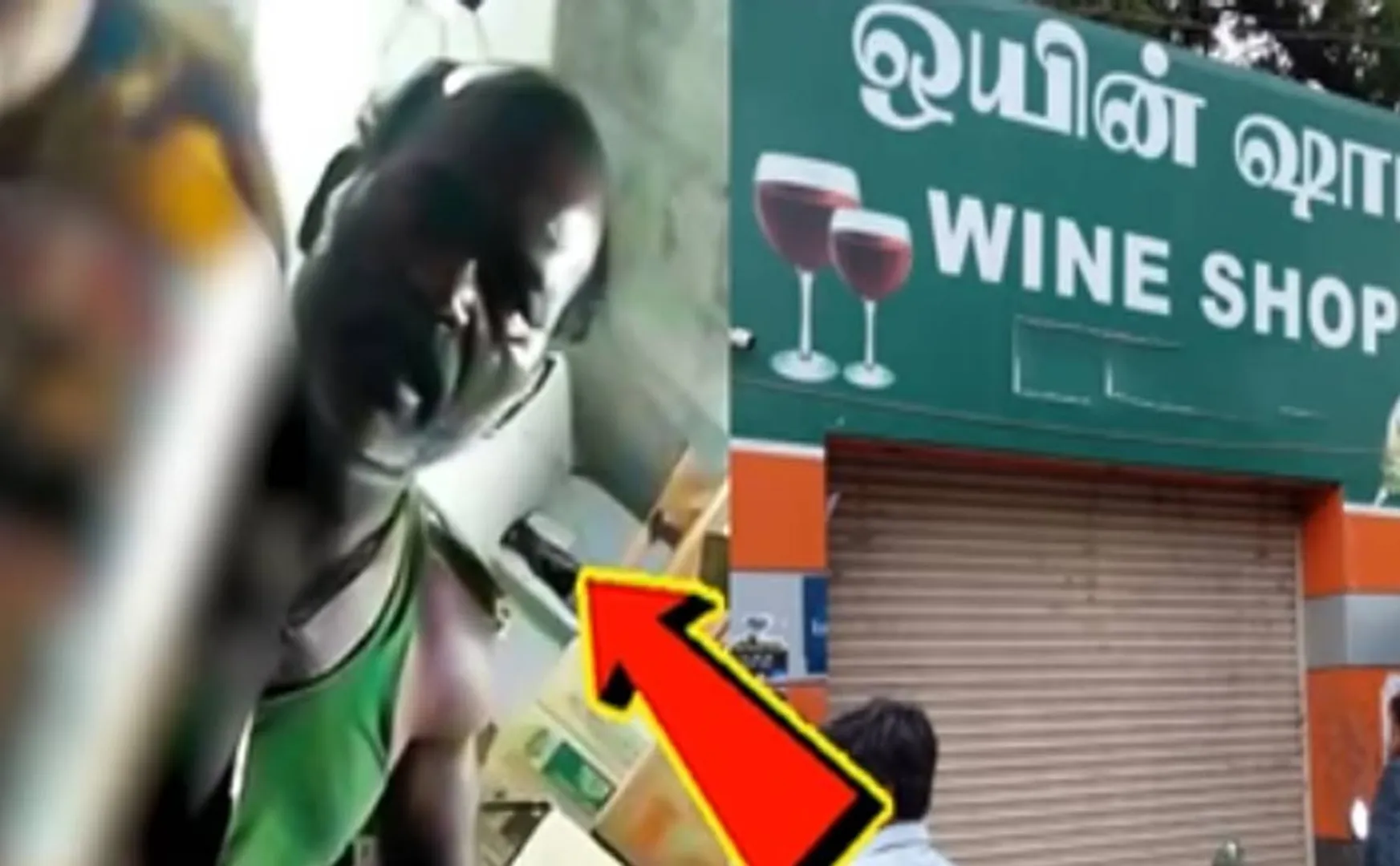 Tasmac worker who oversold a alcohol bottle by Rs 10
