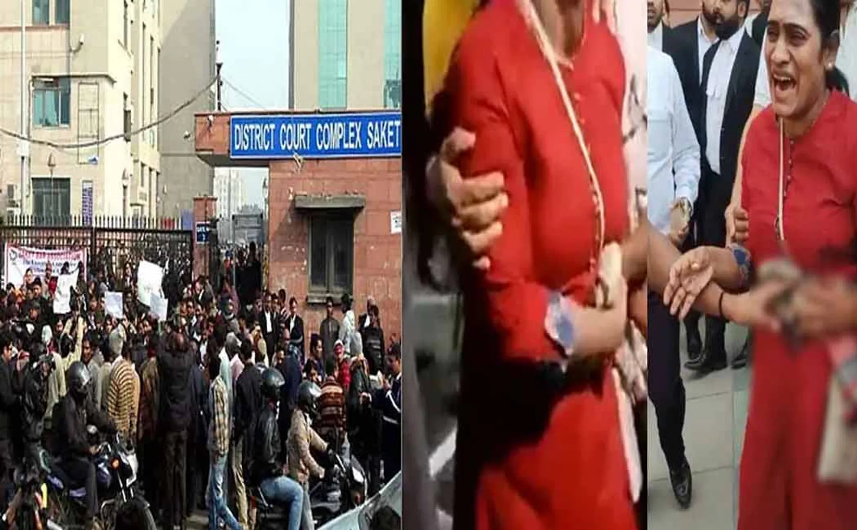 Firing in Delhi Court!!