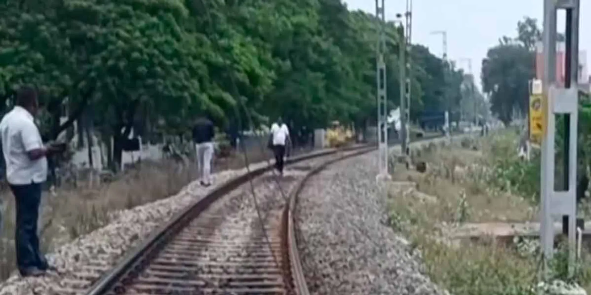 Downed power line; Electric train service affected in Chennai