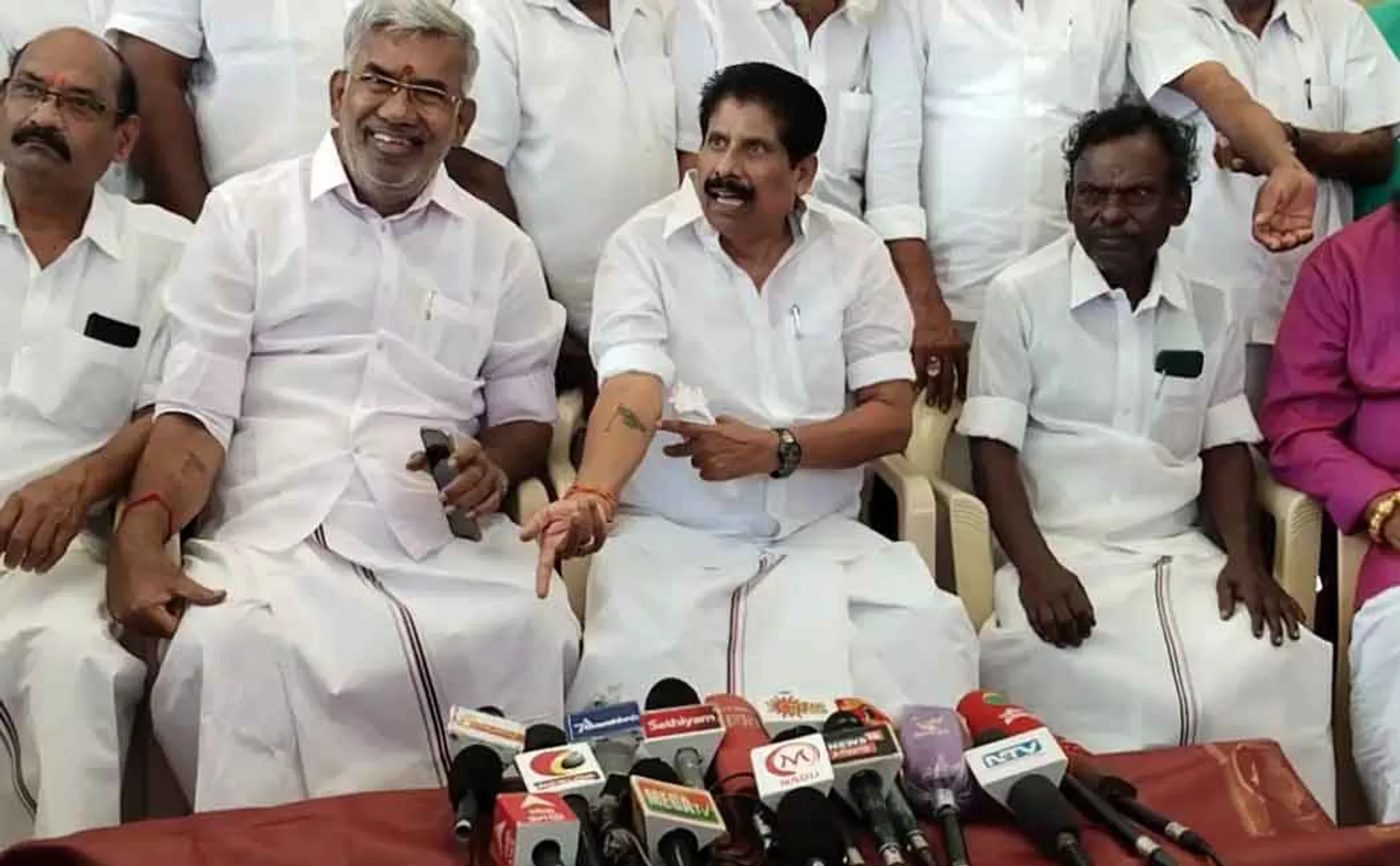 K P Krishnan addressed press 