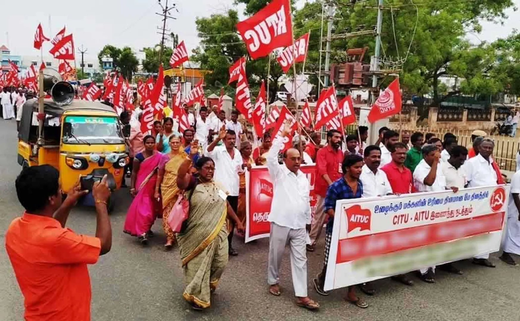 May 12 strike across Tamil Nadu; Notice of Trade Unions