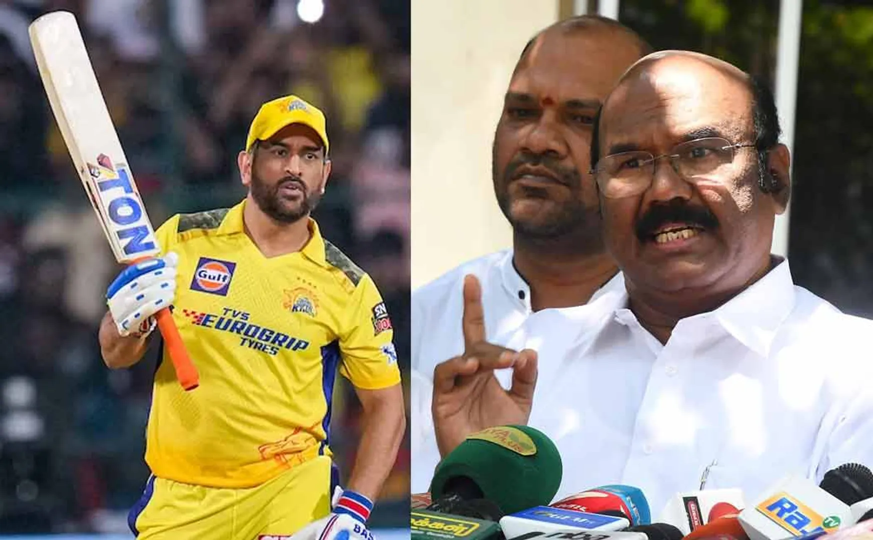 Jayakumar said about Dhoni, "The trophies you have collected will cry."