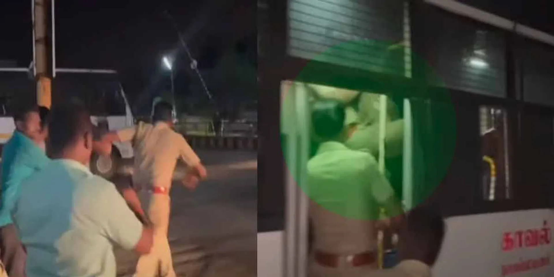 The police kicked the protestors with his boots; Change to armed forces as usual