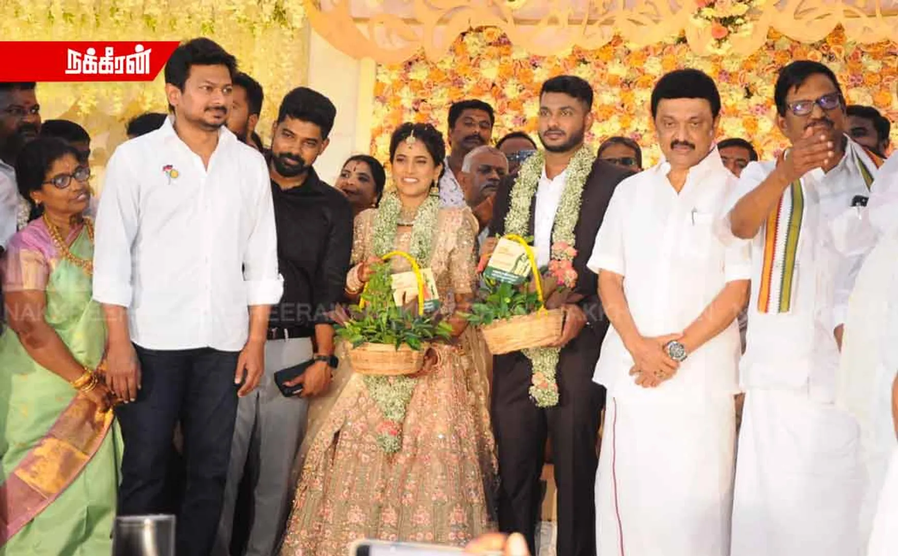 KS Alagiri daughter's wedding reception; Leaders Participation (Images)