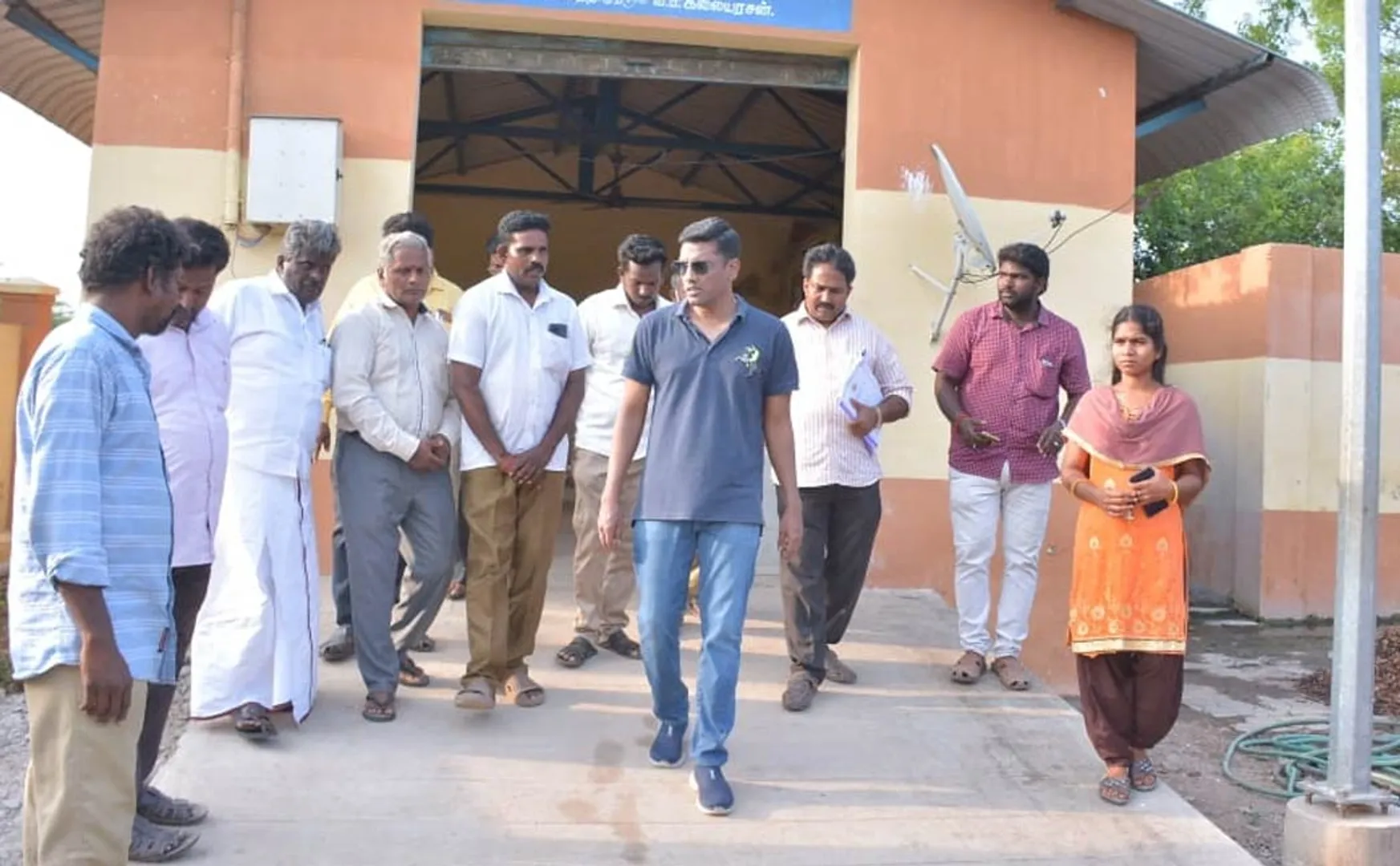  Director of Municipalities reviewed the projects  Annamalainagar Municipality