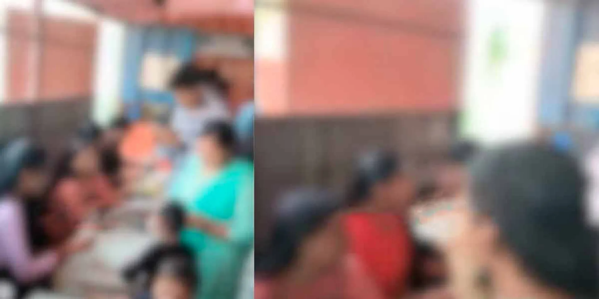 Women camped out in black shops; The video went viral