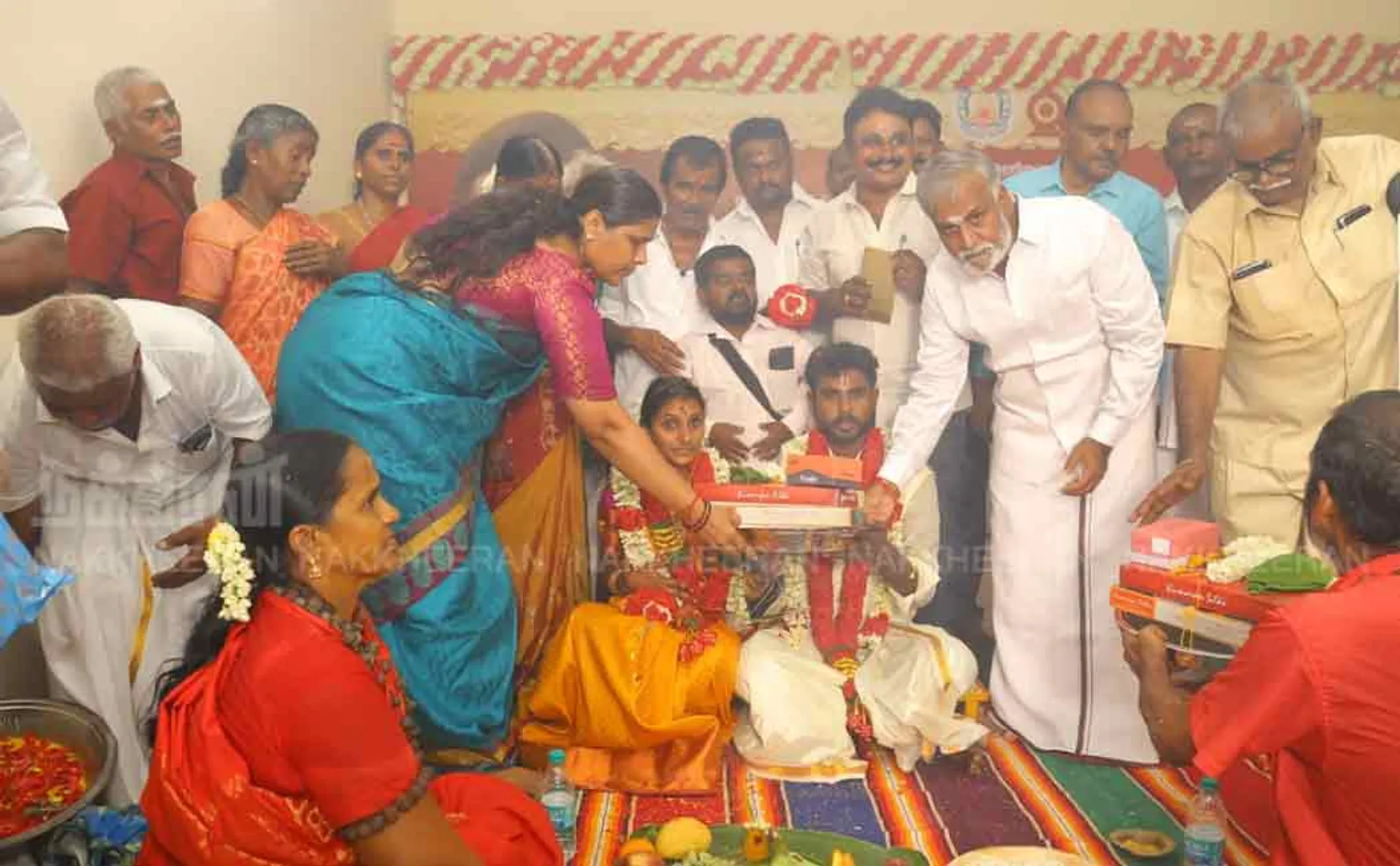 minister sekar babu inaugurated differently abled person marriage gold issued scheme  