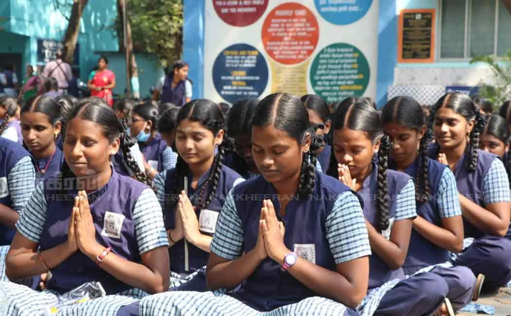 trichy srirangam educational institution summer camp class for school students