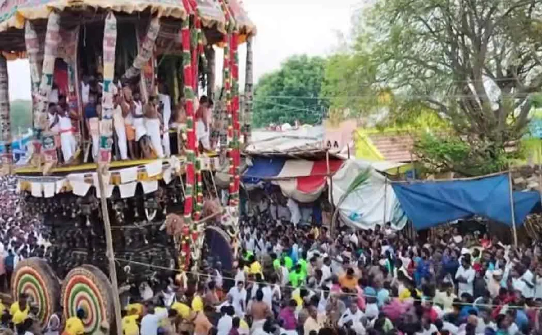 karur kulithalai ayyarmalai rathnagiriswarar temple chithirai car festival 