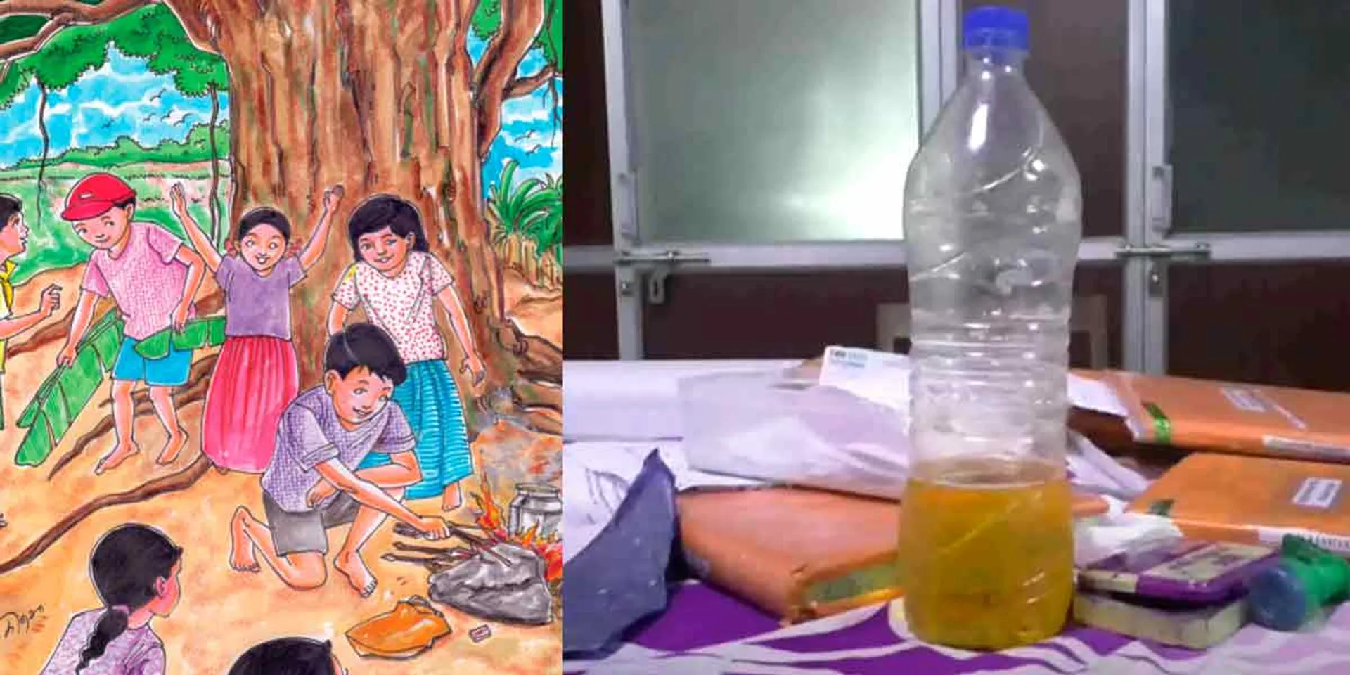 A boy's carelessness; 15 people who ate cooked rice have vomiting and fainting