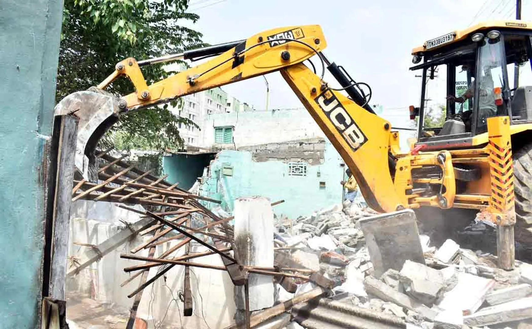 erode corporation taked action for water resources encroachment issue 
