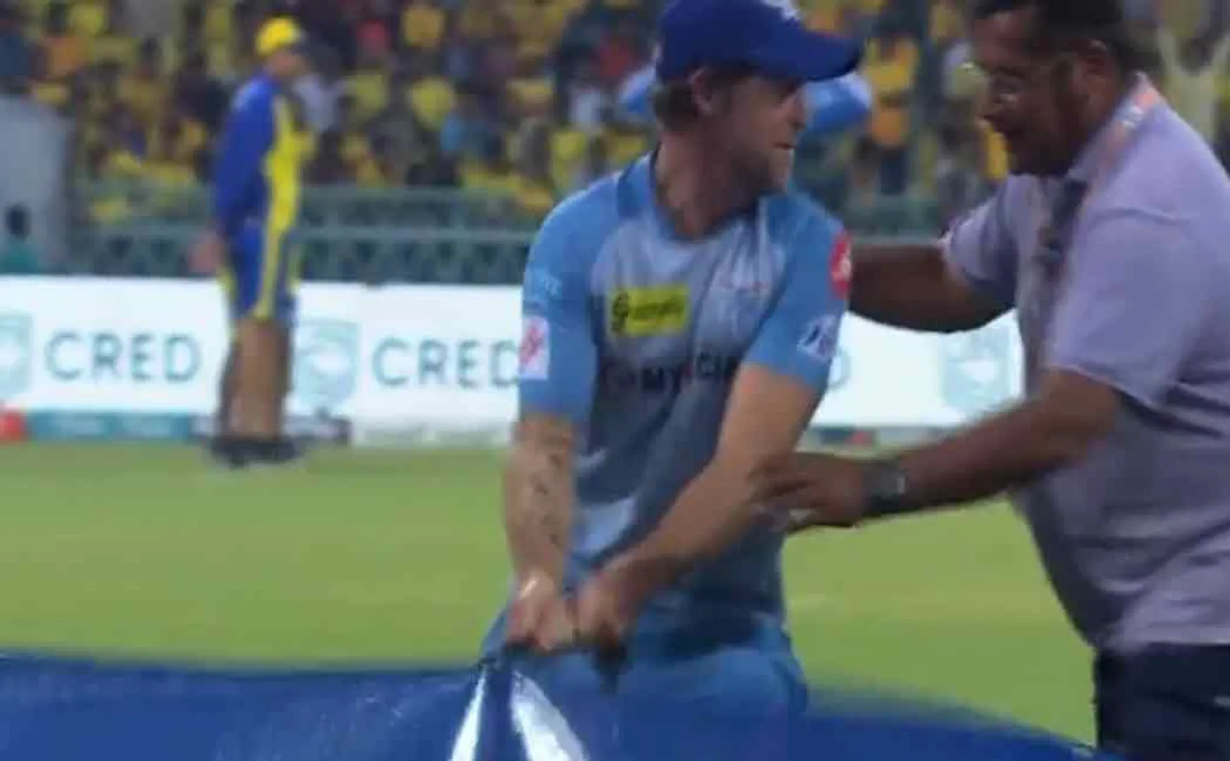 chennai lucknow ipl match lucknow coach jonty rhodes viral video
