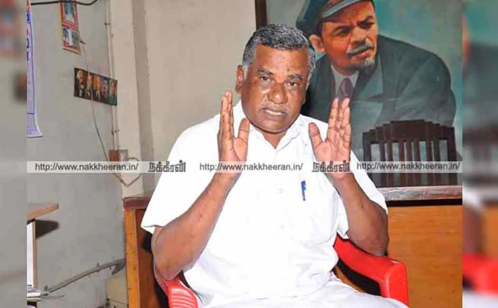 "Governor should resign" - R. Mutharasan