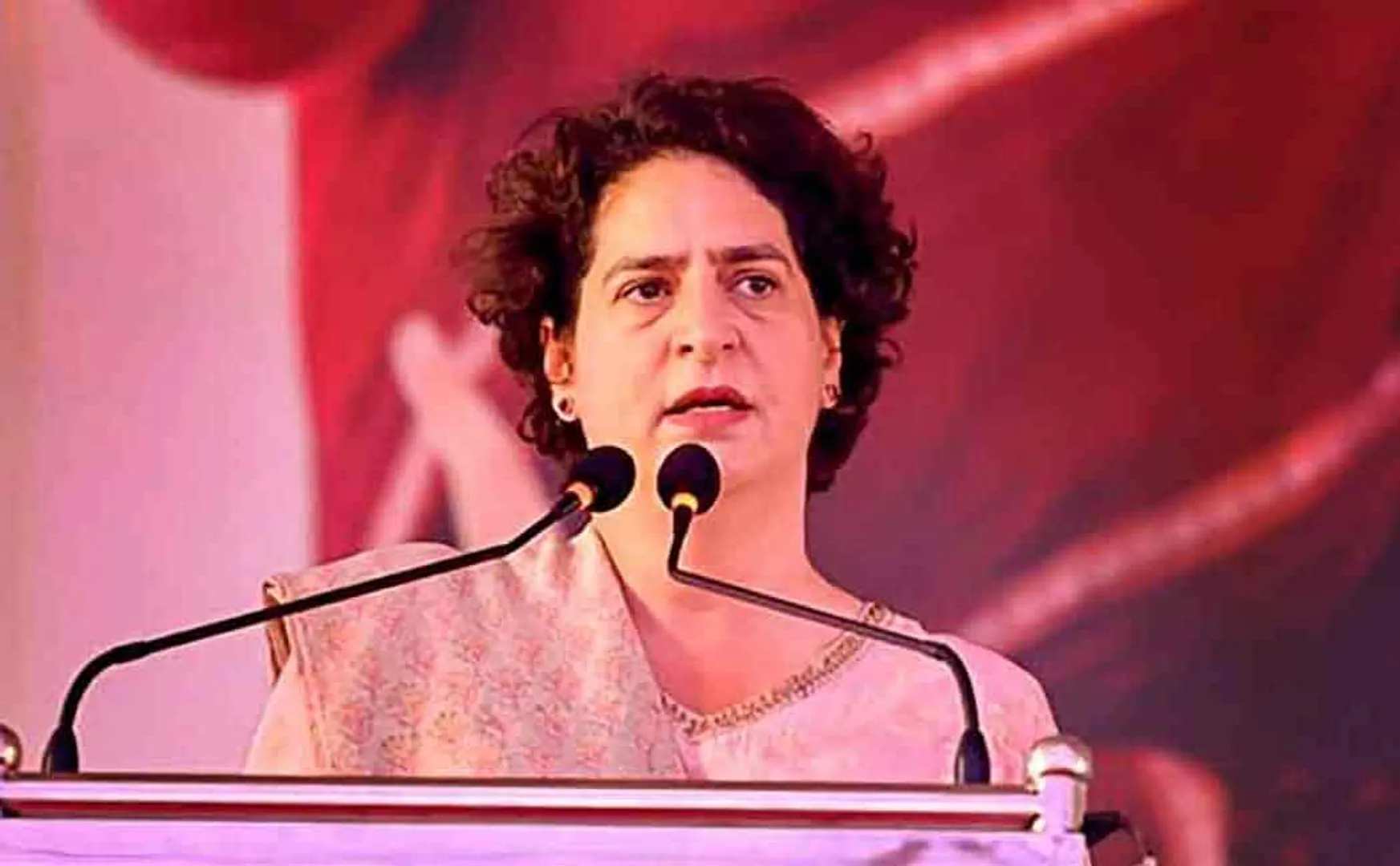 "Do you want BJP rule under the table bribery" - Priyanka Gandhi